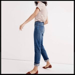 Madewell 10.5" Highrise Cruiser Straight Jeans
